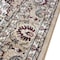 Flash Furniture Ivory 7x7 Square Traditional Persian Style Rug NR-RGB401-77-IV-GG - alternate 6